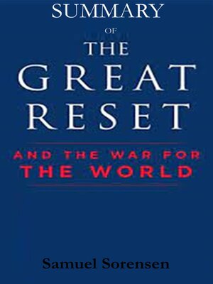 cover image of The Great Reset by Alex Jones